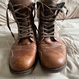 Steve Madden Tan Leather Men's Boots